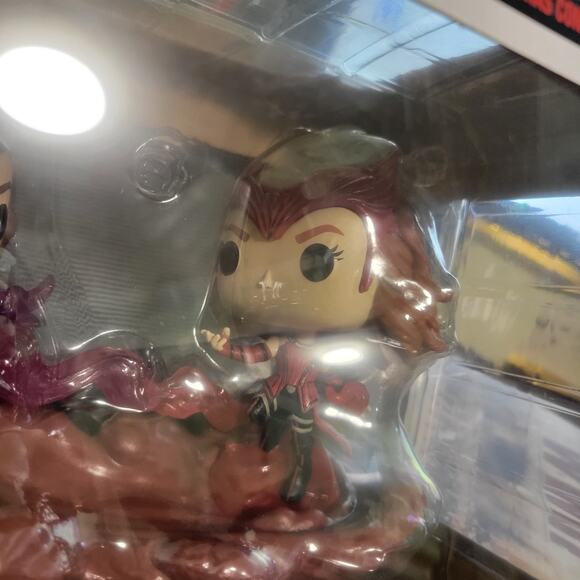Funko Pop! Moment Marvel Wanda Vision Wanda vs Agatha 2 pack New Sealed. - Picture 11 of 12